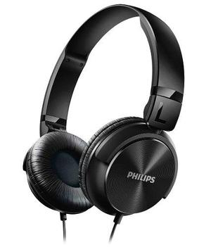 Auricular Philips Plegable Shl3060 Tipo Dj Ultra Bass Negro