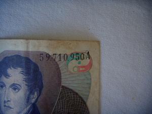 Billete De Argentina -  (diez Mil) Pesos Argentinos