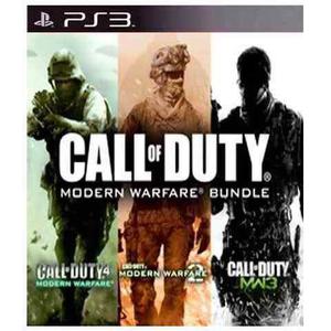 Cod Modern Warfare Ps3 Trilogy | Digital Incluye Mw 1, 2 Y 3