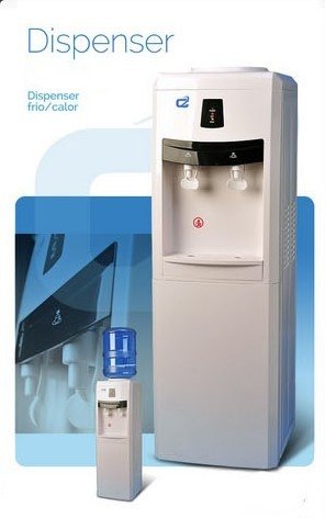 Dispenser Frío Calor C/ Heladera P/ Bidones De 12 Y 20