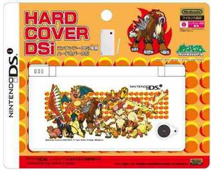 Dsi Pokemon Oficial Negro Y Blanco Hard Cover Faceplate - E