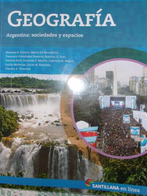 Geografía, Argentina: Sociedades y espacios.