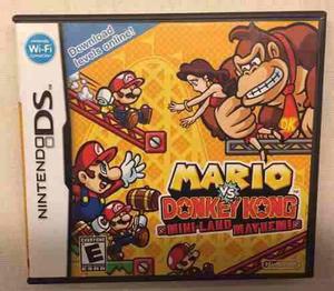Mario Vs Donkey Kong Juego Nintendo Ds