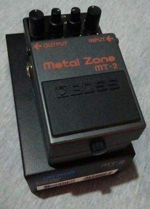Pedal Boss Metal Zone mt2 nuevo!