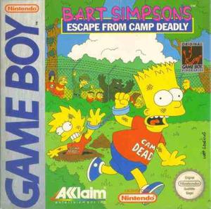 Bart Simpson Escape From Camp Deadly Gameboy Palermo Z Norte