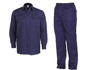 Camisa Y Pantalon T/grafa-ombu-pampero Color Azul Mario T 42