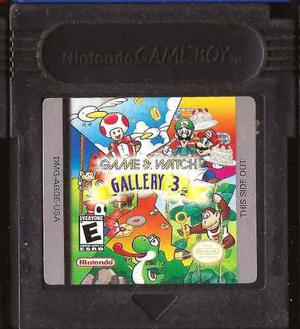 Cartucho Gameboy Game And Watch Gallery 3