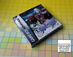 Castlevania Harmony Dissonance Gameboy Advance Caja Custom