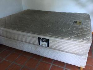Colchon + Sommier King Koil 140 x 190 usado
