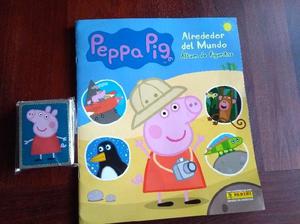 Figuritas Peppa panini 2017 alrededor del mundo - SOLO CANJE