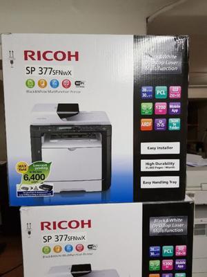 Fotocopiadora e impresora Ricoh sp 377
