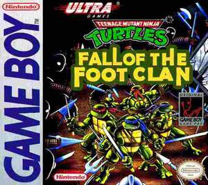 Juego Ninja Turtles Fall Of The Foot Clan Nintendo Gameboy