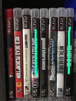 Juegos PS3 varios desde $190