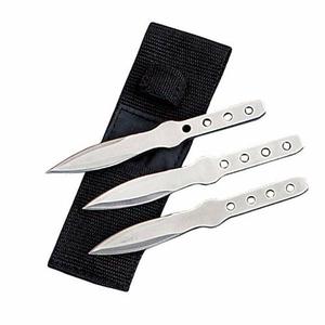 Kunai Cuchillo Balanceado Set De 3 Lanzar Silverwings Blade