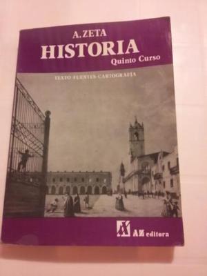 Libro de historia quinto curso