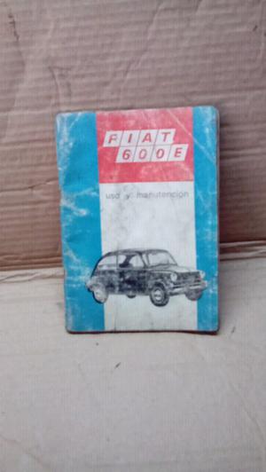 Manual del Fiat 600