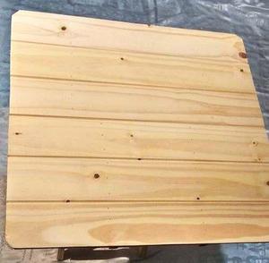 Mesa De Madera Plegable Matera Cuadrada