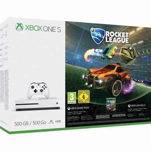 Microsoft Xbox One S 4k+rocketleague+500gb Envio Gratis Amba
