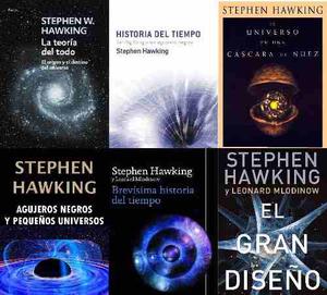 Pack De Stephen Hawking - 6 Titulos Ver Descripcion