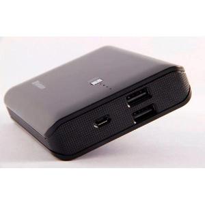 Packs de alimentación con doble USB 10400 mAh – Negro