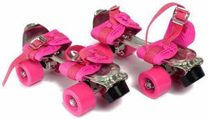 Patines Extensibles Rosa Verde Luna Del Nº 28 Al 41