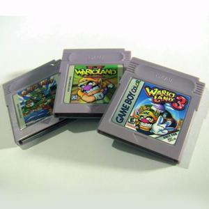 Saga Completa Warioland Gameboy Color - 3 Cartuchos Inglés