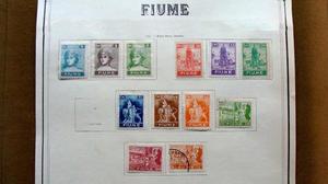 Sellos postales de Fiume 1919