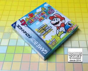 Super Mario Advance Gameboy Advance Caja Custom