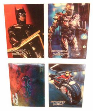 Tarjetas Coleccionables Batman Y Robin Ypf Dc Comics 1997