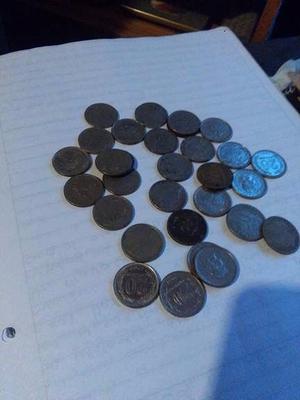 Vendo monedas de Nikel desde  Argentinas