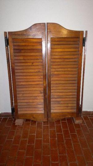 Vendo puertas vaiven tipo far west