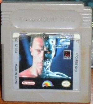 Video Juego Cartucho Original Nintendo Game Boy Terminator 2