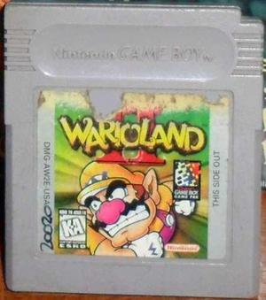 Video Juego Cartucho Original Nintendo Game Boy Wario Land 2