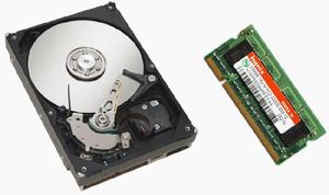 discos rigidos y memorias ram para pc y notebook