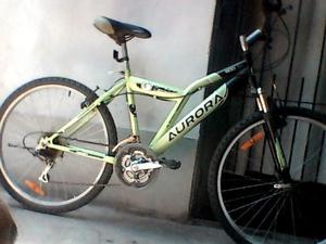 vendo esta bici aurora r26 con cambios