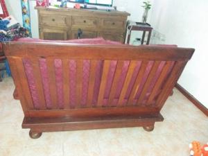 vendo sillon de algarrobo de 2 cuerpos