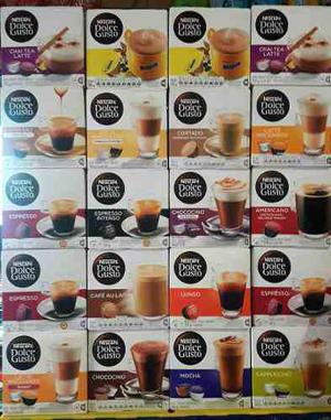 16 Capsulas Dolce Gusto Originales En Caja Oferta !!!