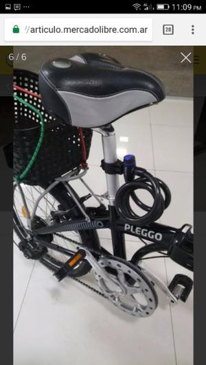 Bicicleta plegable Olmo Full Nueva con canasto en Nazca y