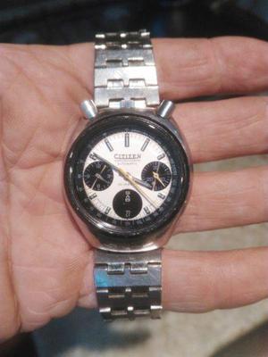 CITIZEN 8110 CRONOGRAFO AUTOMATICO BULLHEAD TORITO PANDA