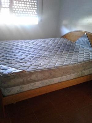 Cama 2 plazas con cabecera