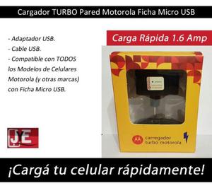 Cargador Turbo Motorola Nuevos