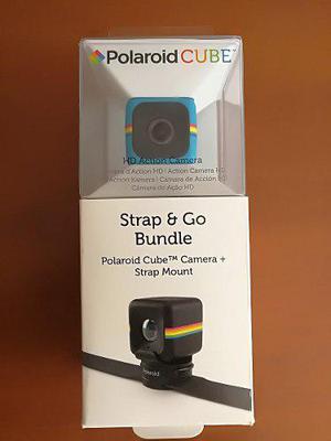 Cámara Deportiva Polaroid Cube Plus Azul Mas Accesorios