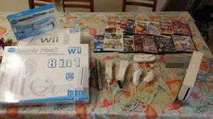 Consola Wii Sport Chipeada + Juego+ Accesorios