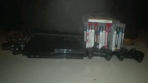 Consola ps3 con 17 juegos 2 mandos y camara