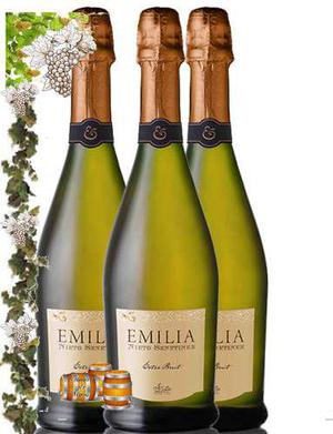 Espumante Champagne Emilia Extra Brut Solo Envios !!!
