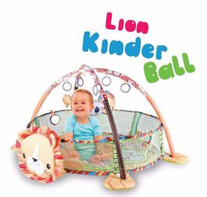 Gimnasio Bebe Pelotero Leon Kinder Ball Zippy Toys 2 En 1