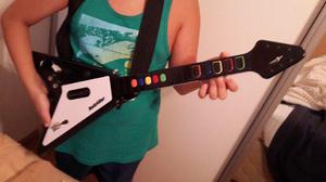 Guitarra Level-up Rockstar Wii Blanca