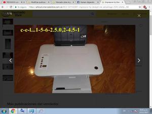 Impresora Hp Multifuncion Deskjet  Para Repuestos