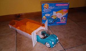 Juego Zhu Zhu Pet Garage Y Autito