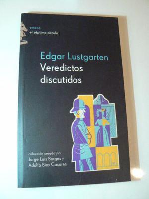 Libro Veredictos Discutidos por Edgar Lustgarten. Colección